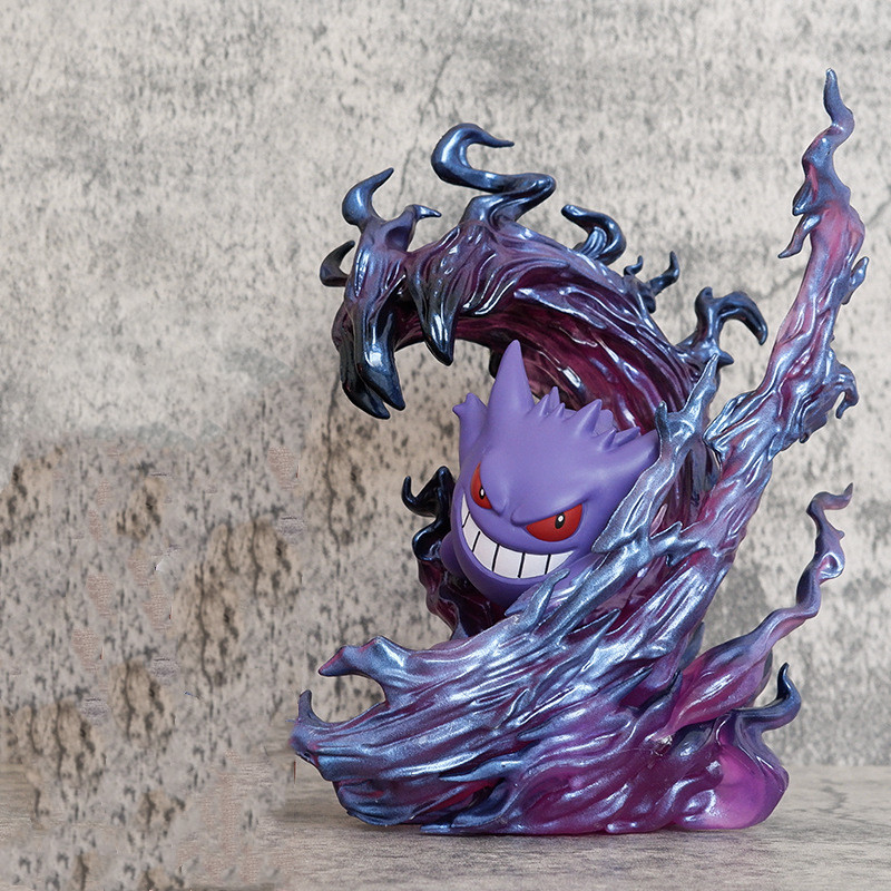 Kids Toys Usa - 19cm Anime Pokemon Gengar Battle Ver.