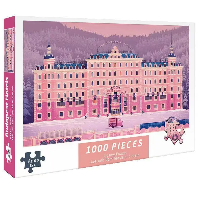 Kids Toys Under 1000 - Adult 1000 Pieces Puzzle Budapest Hotel
