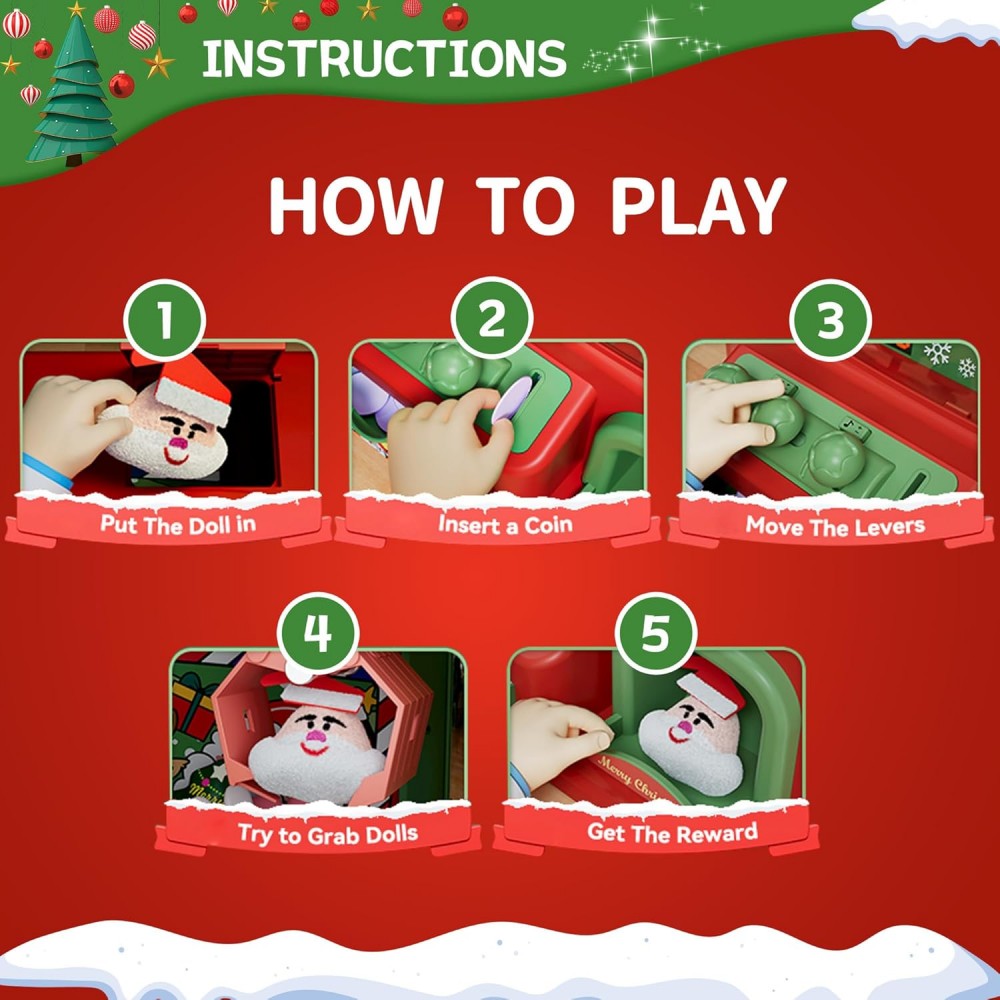 Christmas Claw Machine For Kid - Kids Toys Vending Machine 评论和价格