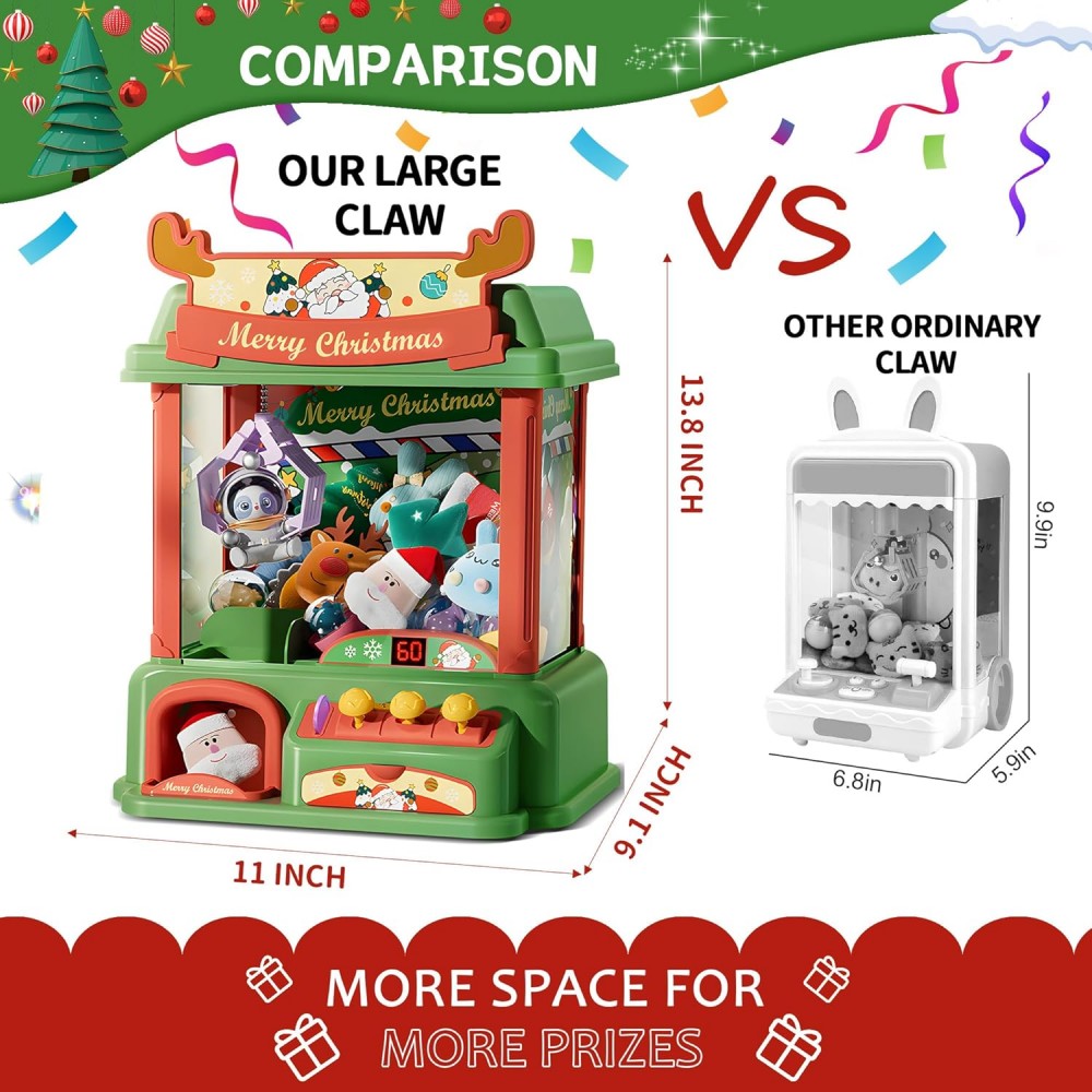 Christmas Claw Machine For Kid - Kids Toys Vending Machine 评论和价格