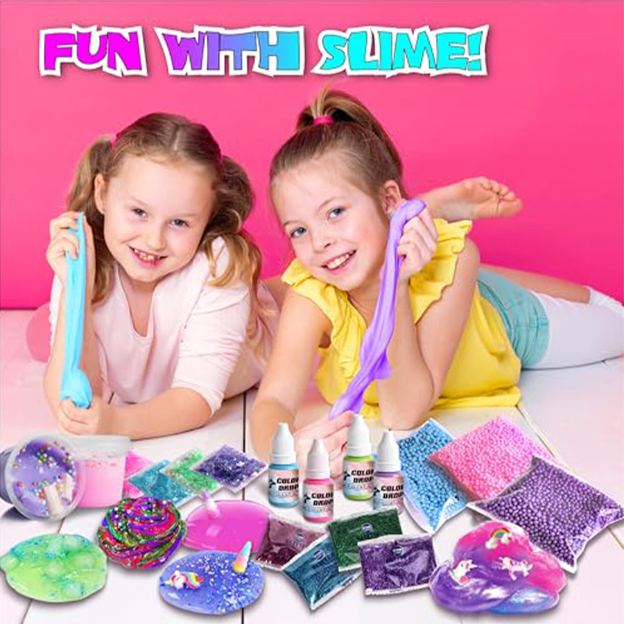 Unicorn Crystal Slime DIY Maki - Slime Making Kit 评论和价格