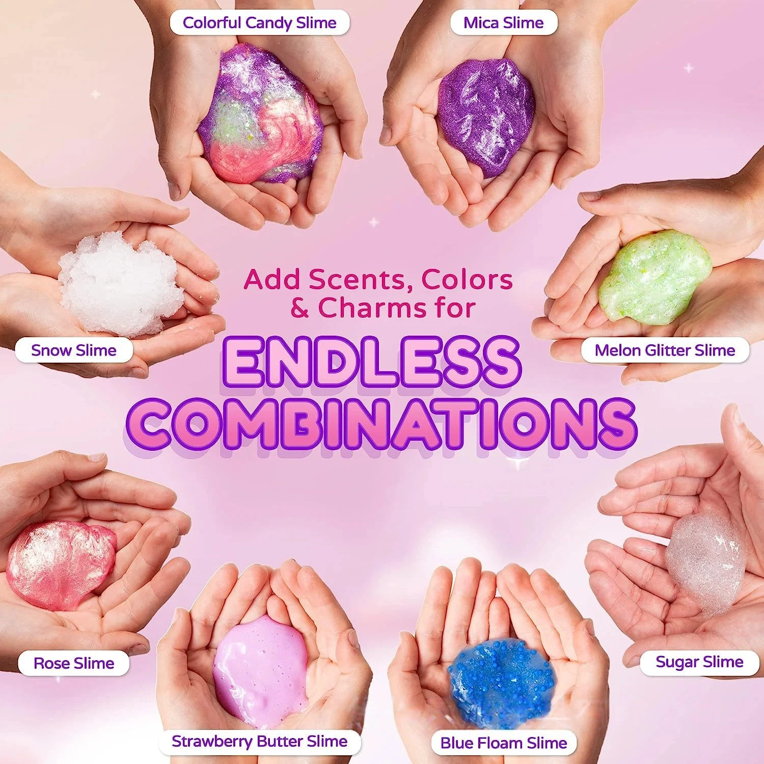 Unicorn Crystal Slime DIY Maki - Slime Making Kit 评论和价格
