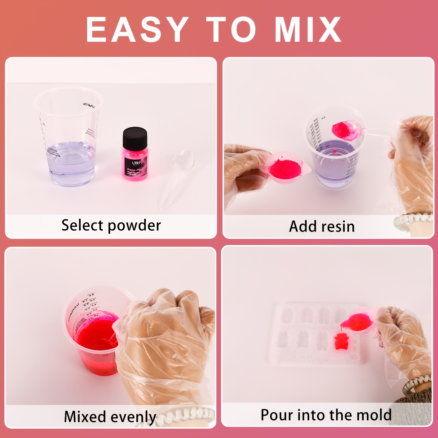LEQU 12Colors Neon Fluorescent - Slime Making Kit 评论和价格