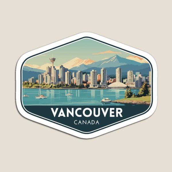 Vancouver Canada Travel Art  M - Kids Toys Vancouver 评论和价格