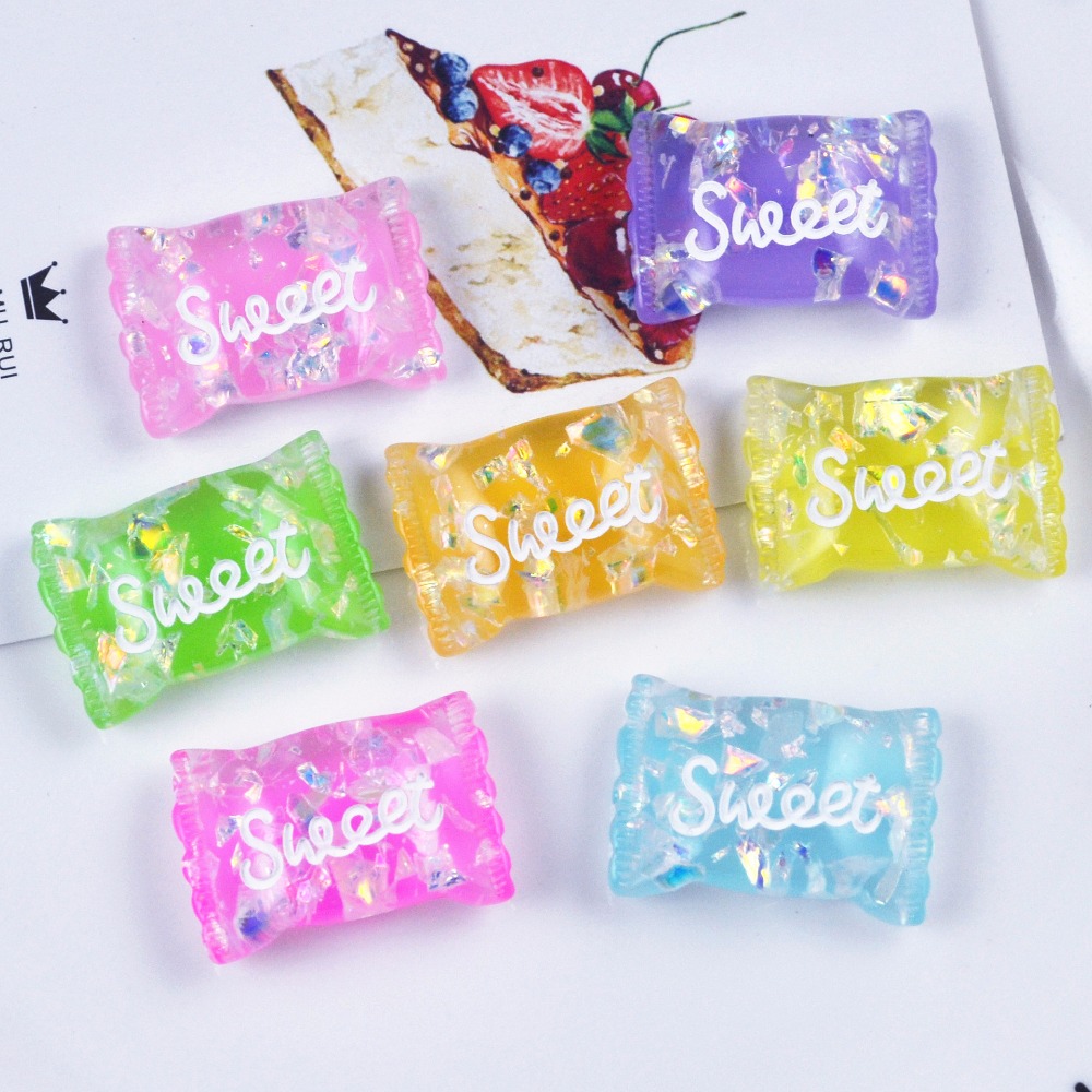 10PCS Slime Charms Candy Sweet - Slime Making Kit 评论和价格