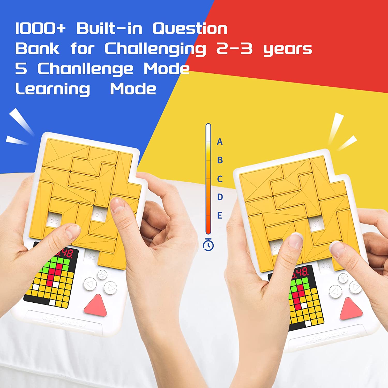 IQ Puzzle Game Brain Teaser To - Kids Toys Under 1000 评论和价格