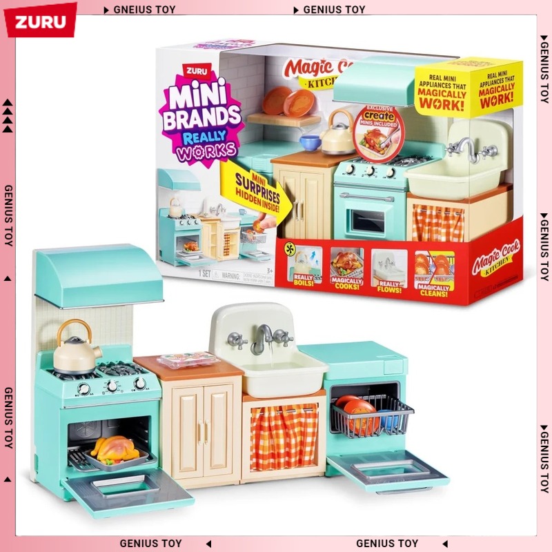 Zuru Mini Brands Magic Cook Ki - Kids Toys Kitchen 评论和价格