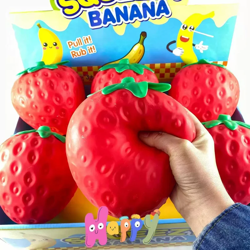 Super Jumbo Strawberry Squishi - Kids Toys Return Gift 评论和价格