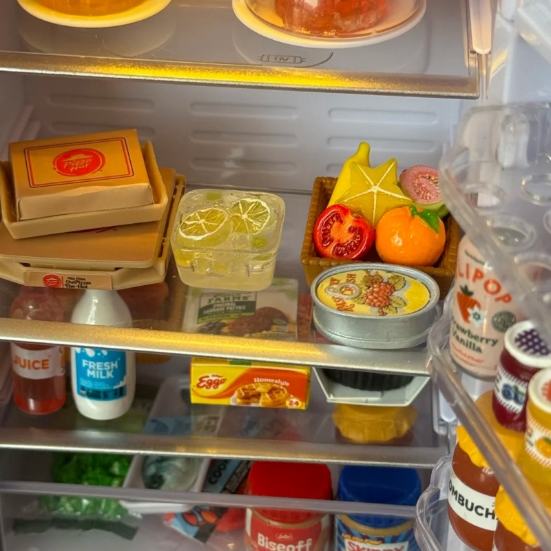 Mini Brands Fill The Fridge Pl - Kids Toys Return Gift 评论和价格