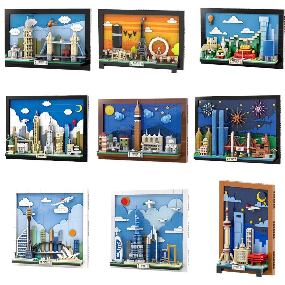 City View Building Blocks Post - Kids Toys Dubai 评论和价格