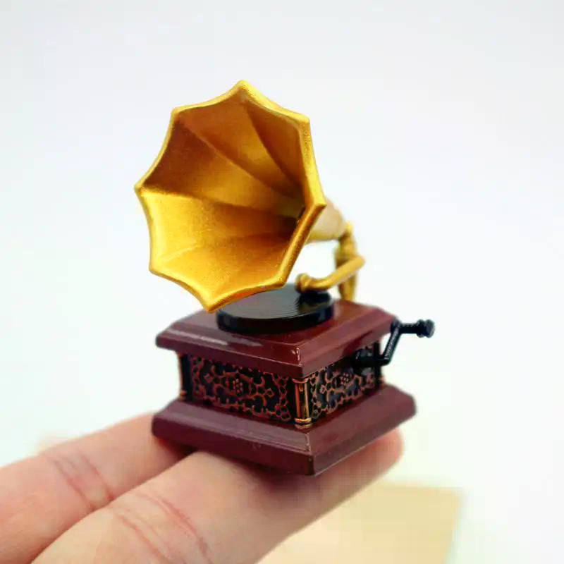 Dollhouse Vintage Phonograph M - Kids Toys Return Gift 评论和价格