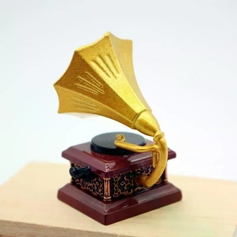 Dollhouse Vintage Phonograph M - Kids Toys Return Gift 评论和价格