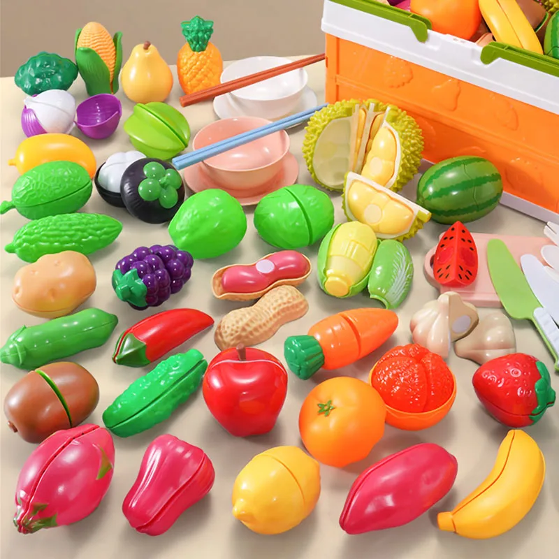 Montessori House Play Cutting  - Kids Toys Kitchen 评论和价格