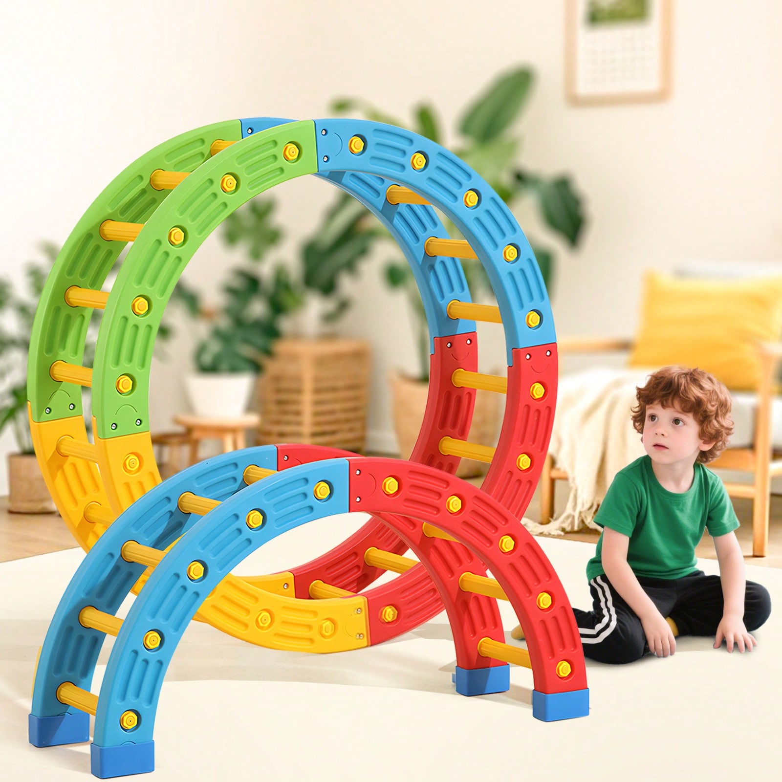 GCCSJ 2-In-1 Foldable Toddler  - Kids Toys 2 Year Old 评论和价格