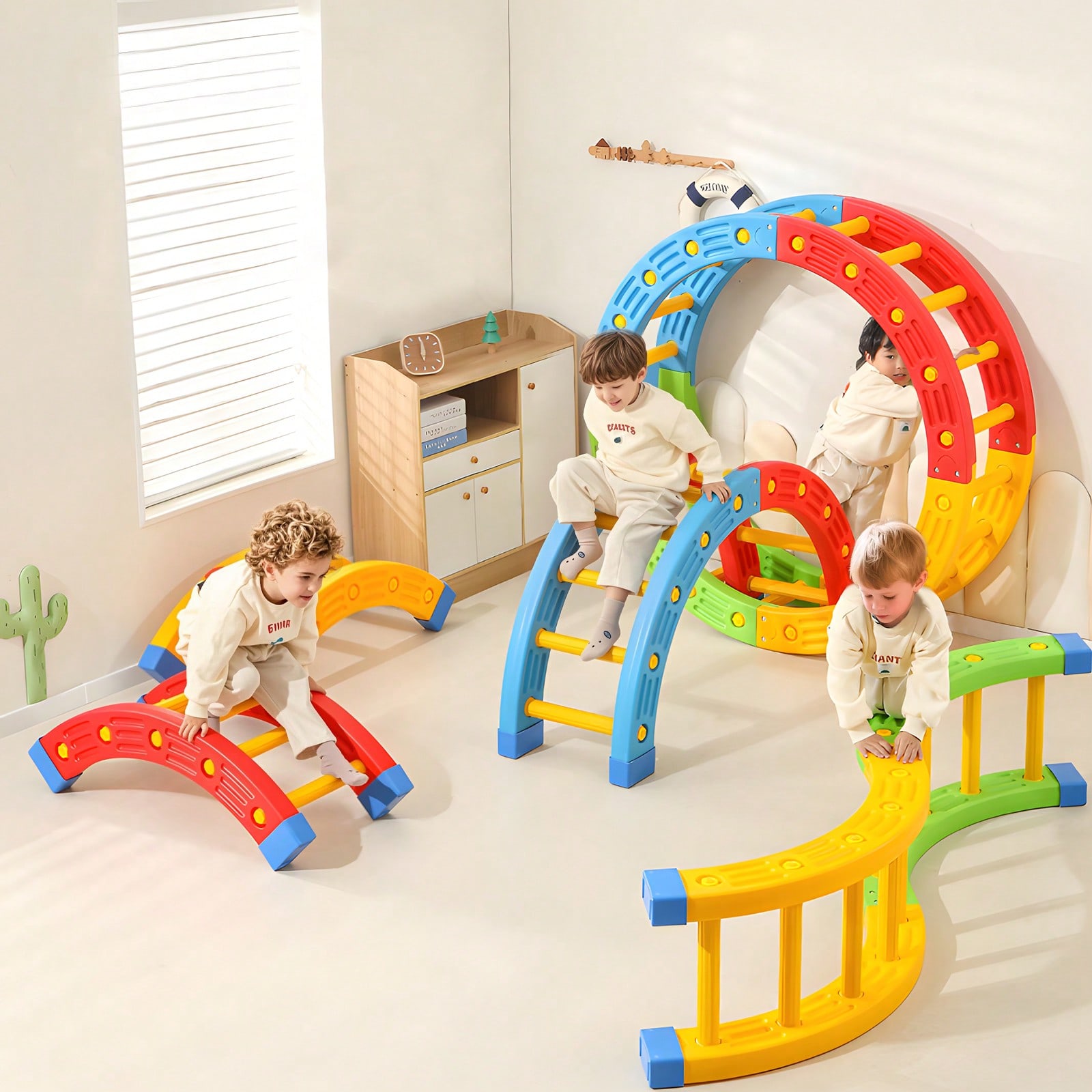 GCCSJ 2-In-1 Foldable Toddler  - Kids Toys 2 Year Old 评论和价格