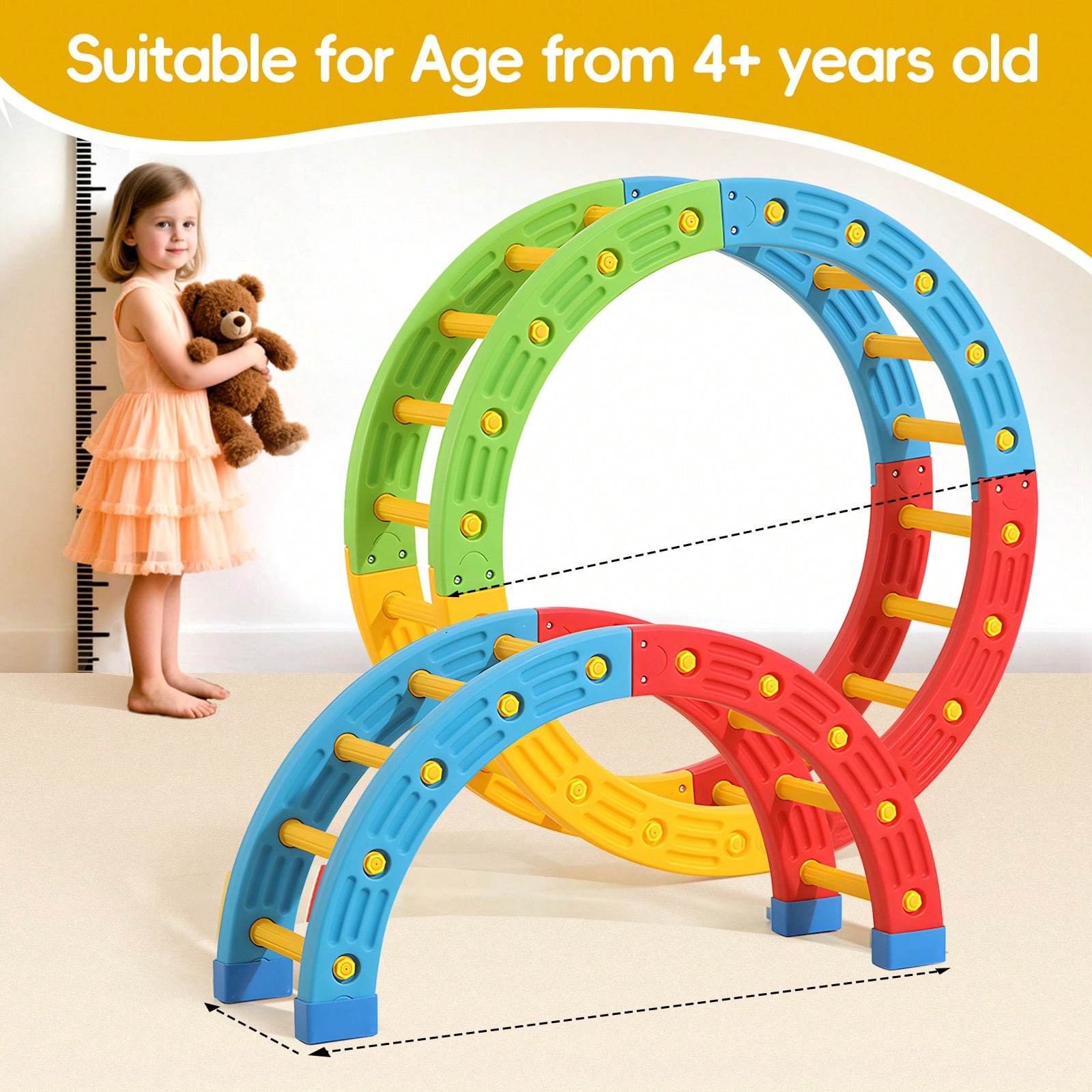 GCCSJ 2-In-1 Foldable Toddler  - Kids Toys 2 Year Old 评论和价格