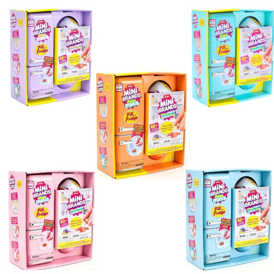 ZURU 5 Surprise Mini Fridge Ba - Kids Toys Kitchen 评论和价格